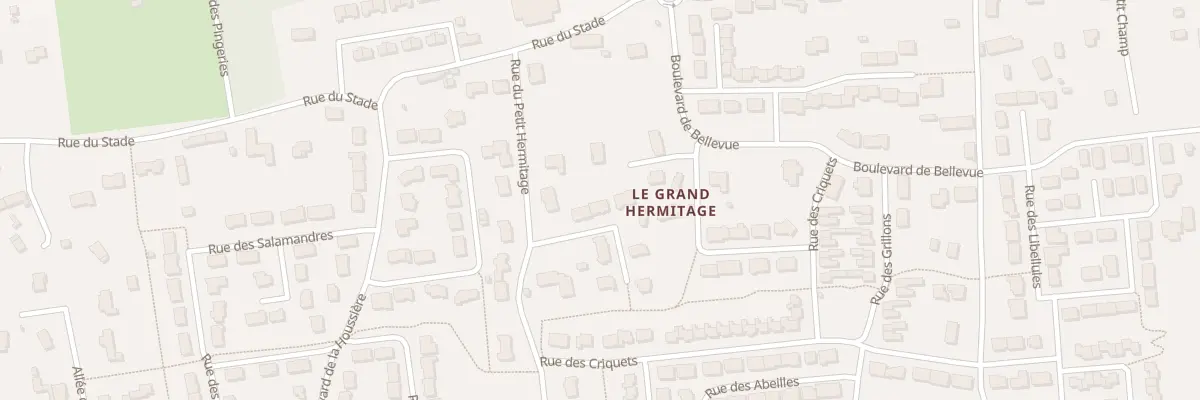 Plan du 5 Imp des Grenouilles à Mulsanne