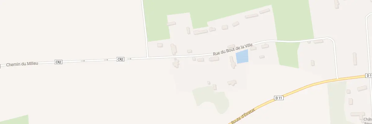 Plan du 17 Le Bout de la Ville à Bénouville