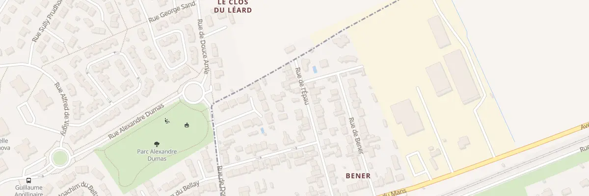 Plan du 27 Rue de l’Epau à Yvré-l’Évêque