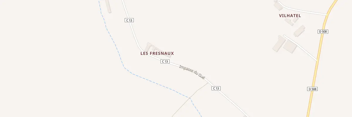 Plan du 9001 Les Fresnaux à Essay