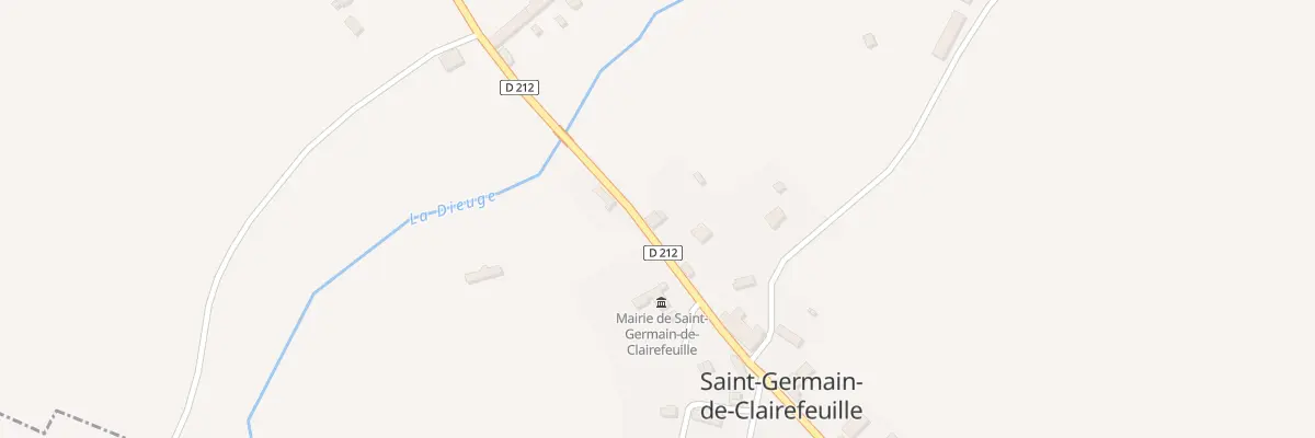 Plan du 78 Le Bourg à Saint-Germain-de-Clairefeuille
