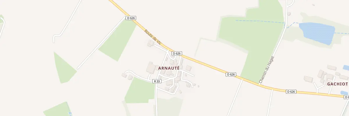 Plan du 13 Che de Naudin. à Lannepax