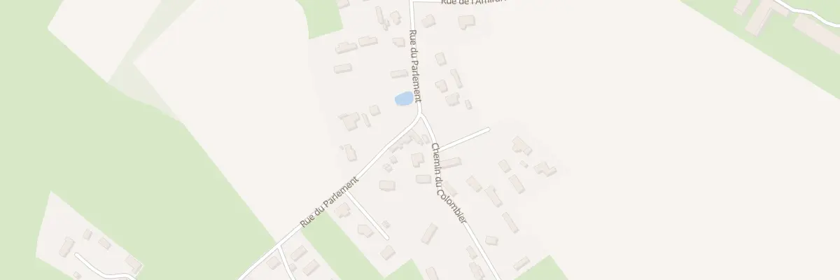 Plan du 2 Che du Colombier à Anglesqueville-l’Esneval