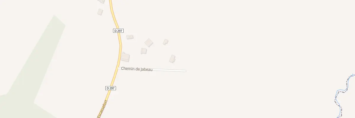 Plan du 19 Jabeau à Saint-Avit
