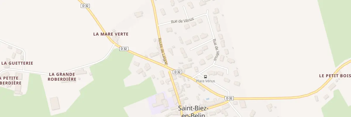 Plan du 4 Rte d’Écommoy à Saint-Biez-en-Belin