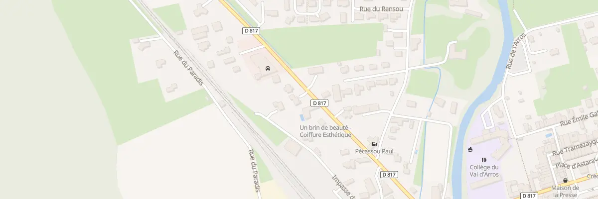 Plan du 13 Av de Tarbes à Tournay