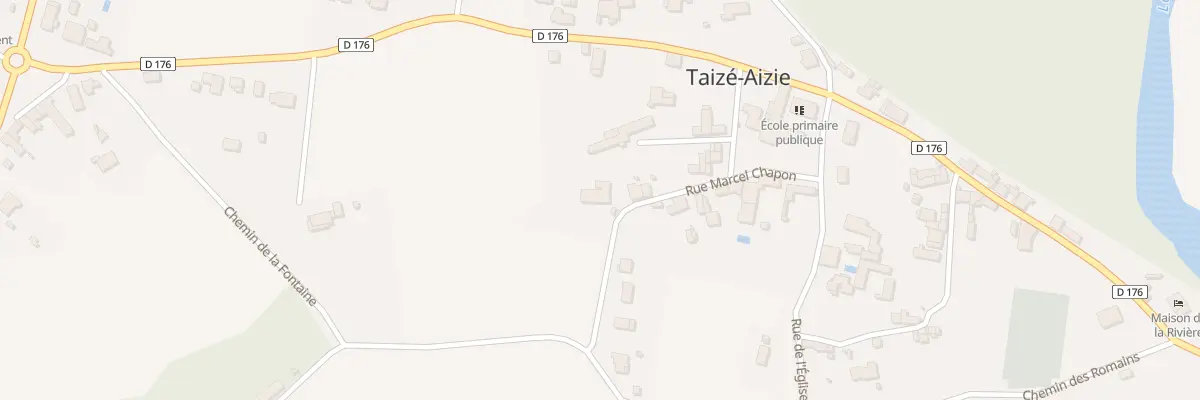 Plan du 4 Rue Marcel Chapon à Taizé-Aizie