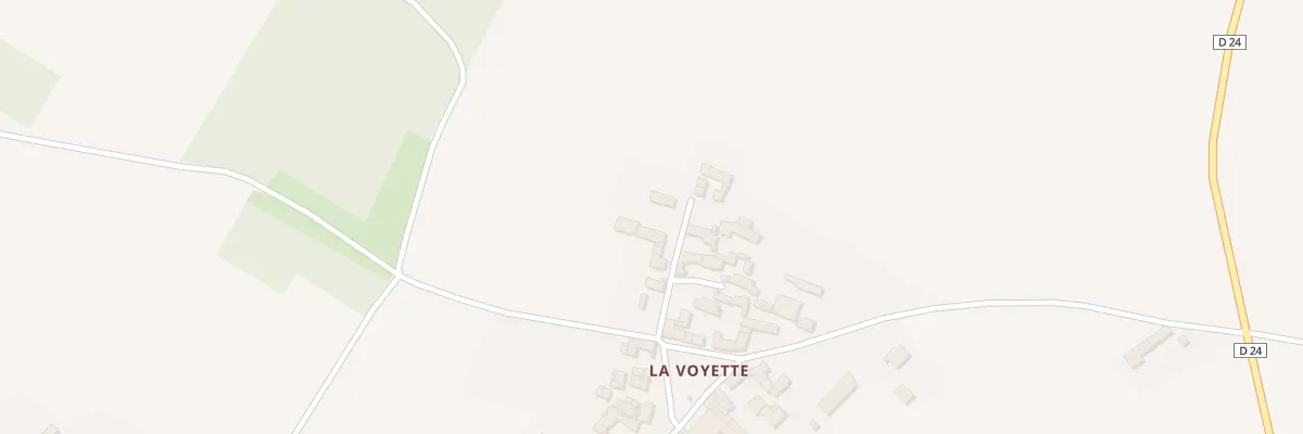Plan du 25 La Voyette à Ceaux-en-Loudun