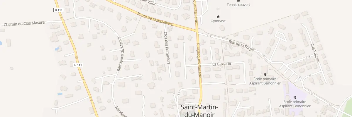 Plan du 10 Res Saint-Martin à Saint-Martin-du-Manoir