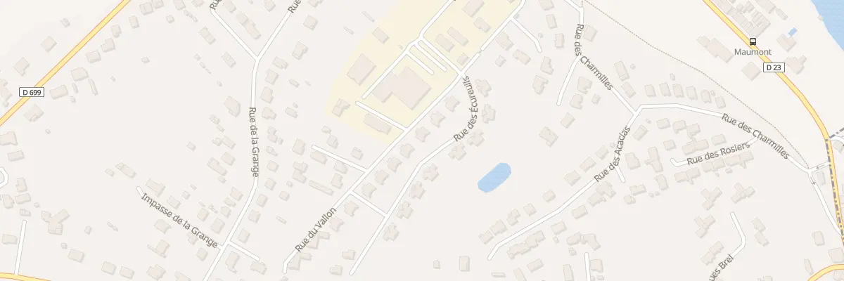 Plan du 11 Rue du Vallon à Magnac-sur-Touvre