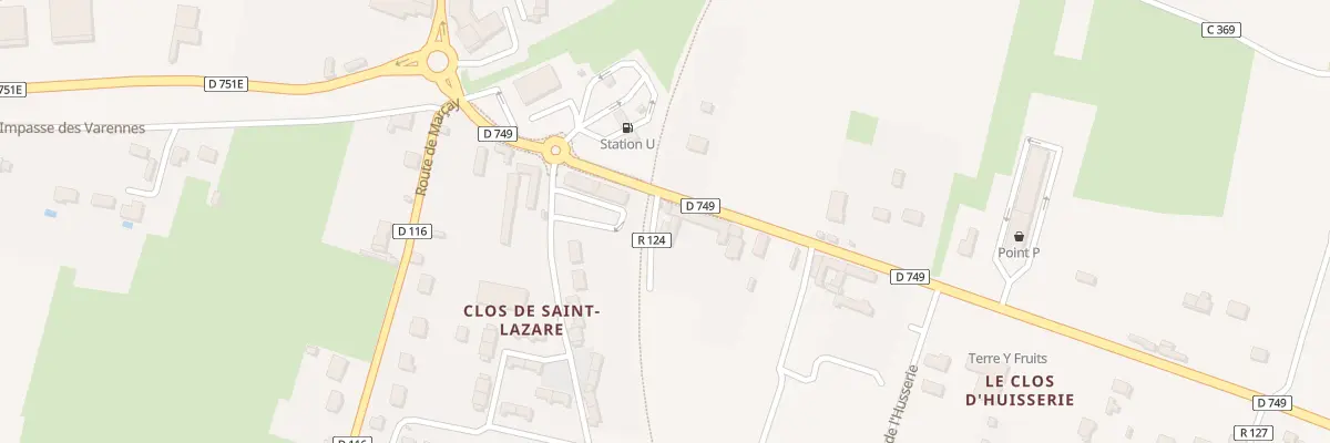 Plan du 7 Rue René Cassin à Chinon