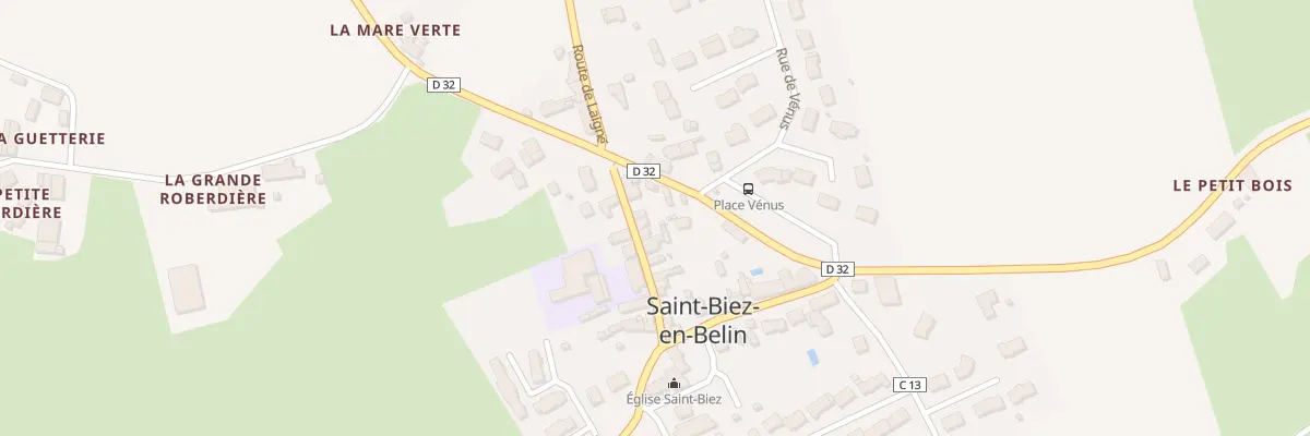 Plan du 9 Rue de L’École à Saint-Biez-en-Belin