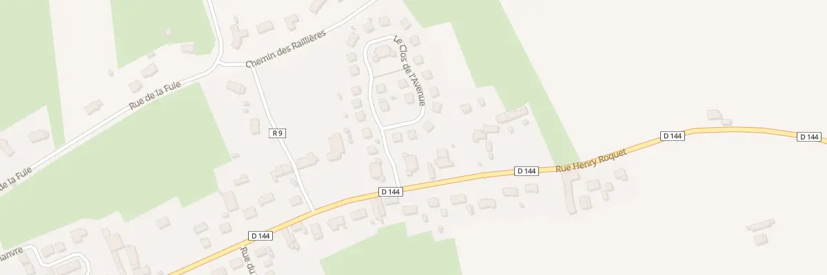 Plan du 43 Vc Le Clos de l’Avenue à Laigné-Saint-Gervais