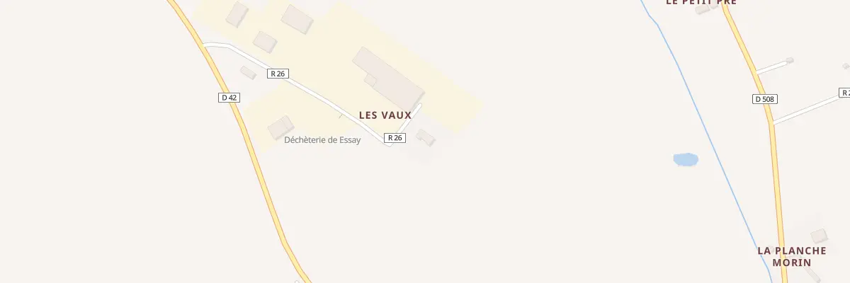 Plan du 245 Imp des Vaux à Essay
