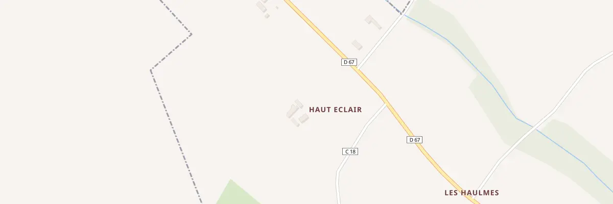 Plan du 5197 Haut Eclair à Dangeul
