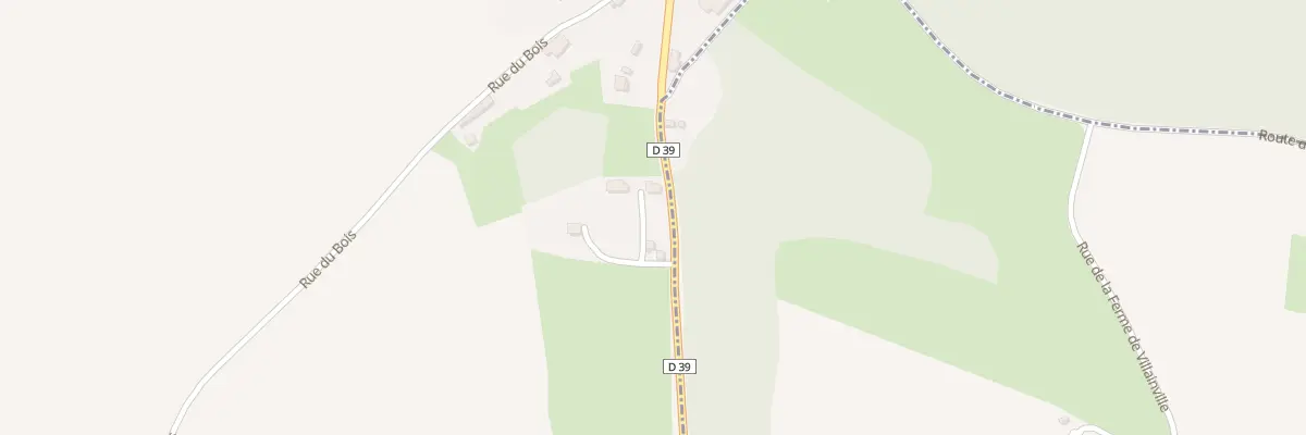Plan du 9 D 39 à Pierrefiques