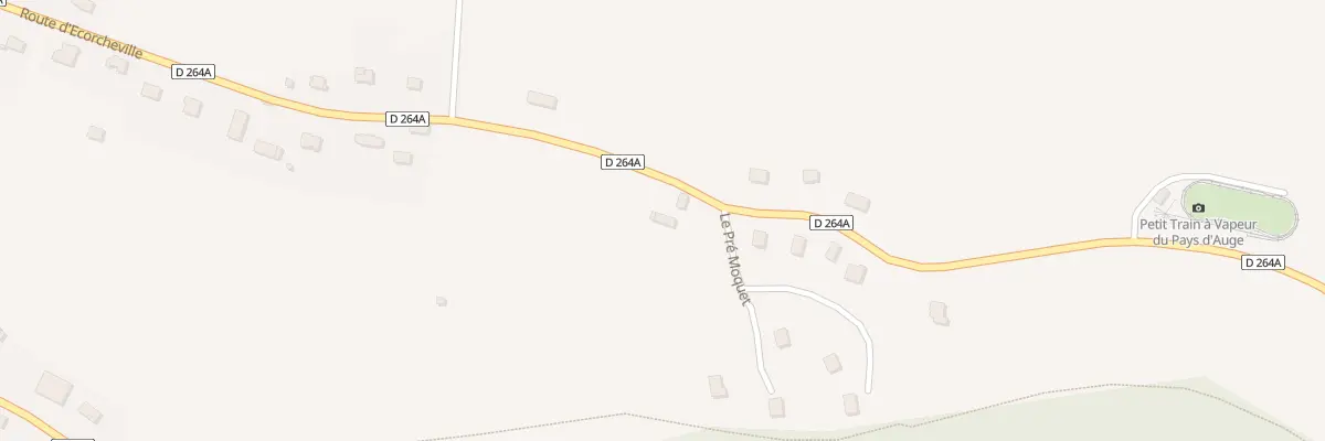 Plan du 36 Route d’Écorcheville au Breuil-en-Auge