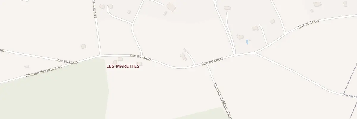 Plan du 1603 Rue aux Loups à Manneville-la-Pipard