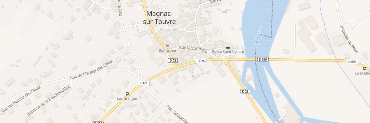 Plan du 22 Rue d’Angoulême à Magnac-sur-Touvre
