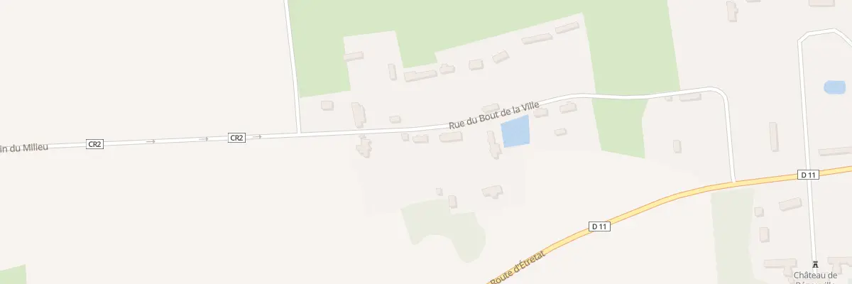 Plan du 15 Le Bout de la Ville à Bénouville