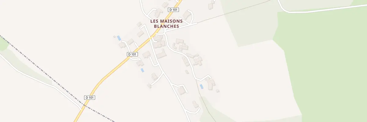 Plan du 5061 Les Maisons Blanches à Dirac