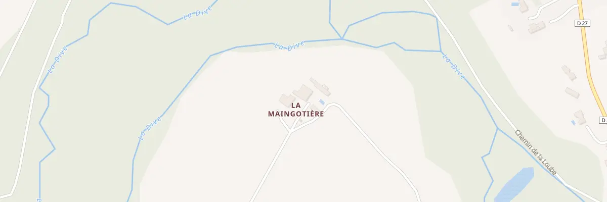 Plan du 5023 La Maingotière à Voulon