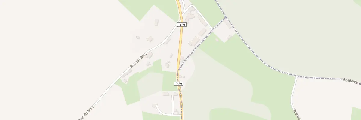 Plan du 120 D 39 à Pierrefiques