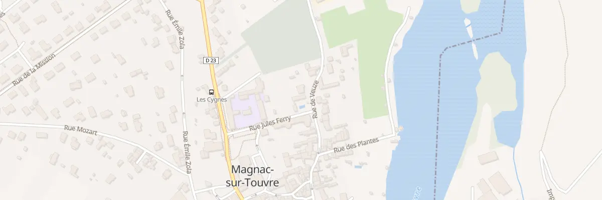 Plan du 37 Rue de Veuze à Magnac-sur-Touvre