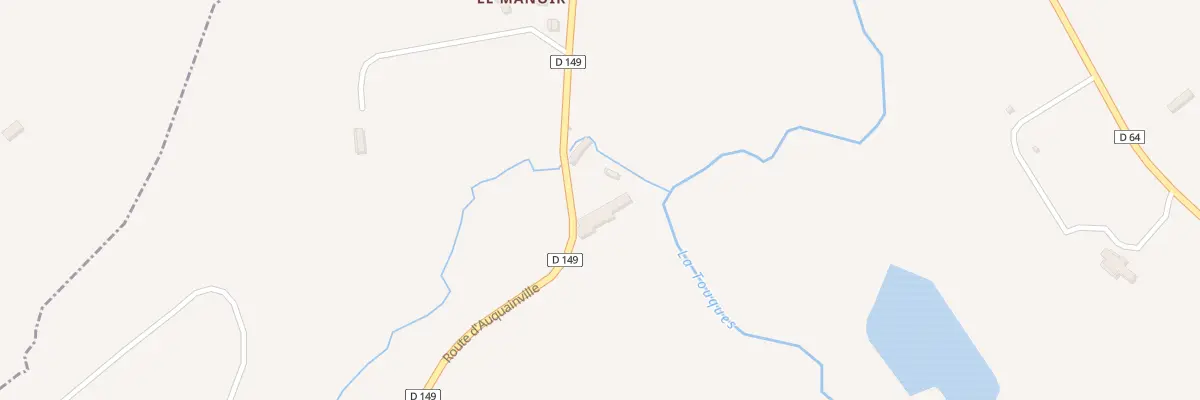 Plan du 8 Rte d’Auquainville à Prêtreville