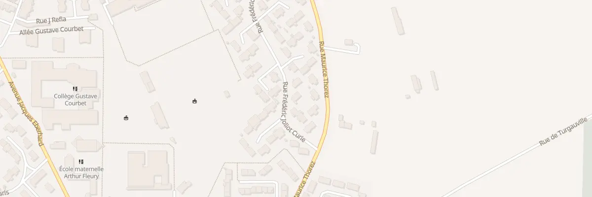 Plan du 7 Rue Frédéric Joliot-Curie à Gonfreville-l’Orcher