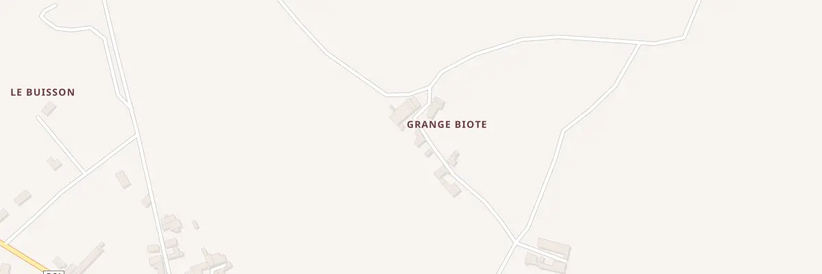 Plan du 5063 Grange Biote à Salles-Lavalette