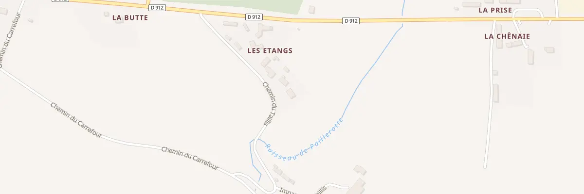 Plan du 15C Les Etangs au Ménil-Broût