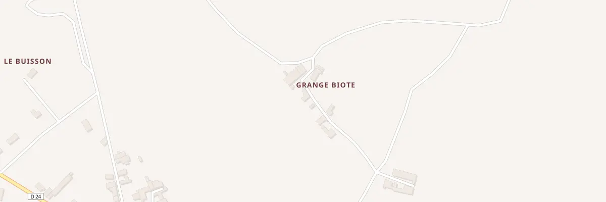 Plan du 5063 Grange Biote à Salles-Lavalette
