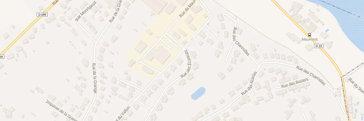 Plan du 1 Rue du Vallon à Magnac-sur-Touvre
