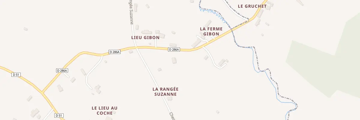 Plan du 362 Rte de la Ferme Gibon à Fierville-les-Parcs