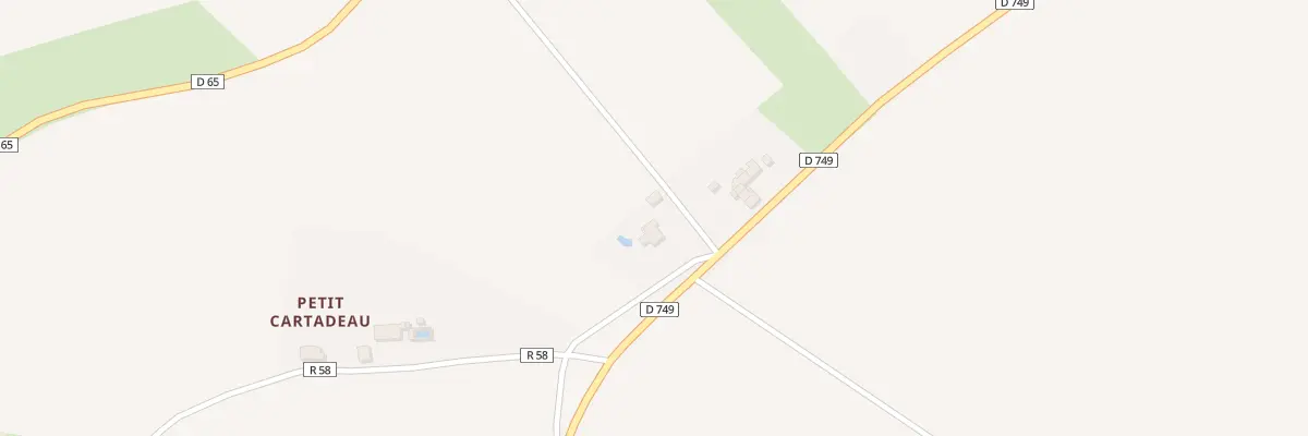 Plan du 5 Grand Cartadeau à Rillé