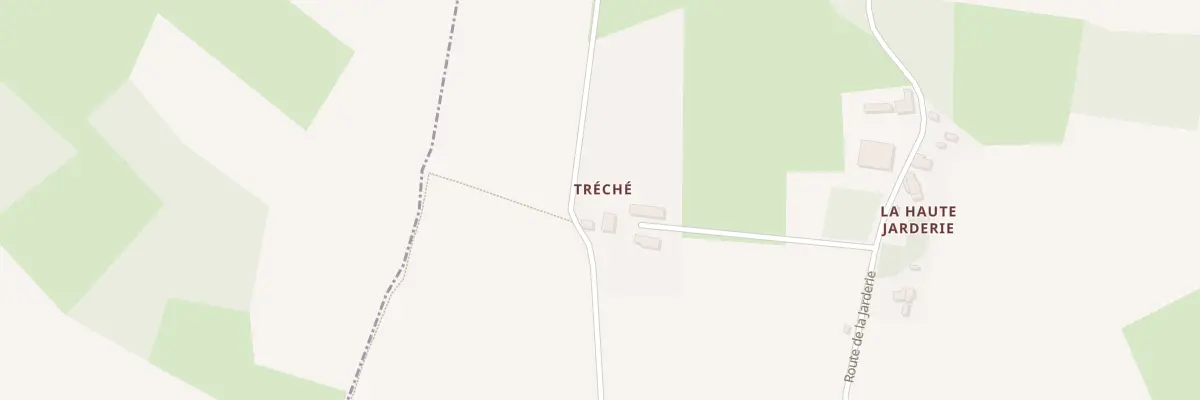 Plan du 7 Treche à Braye-sur-Maulne