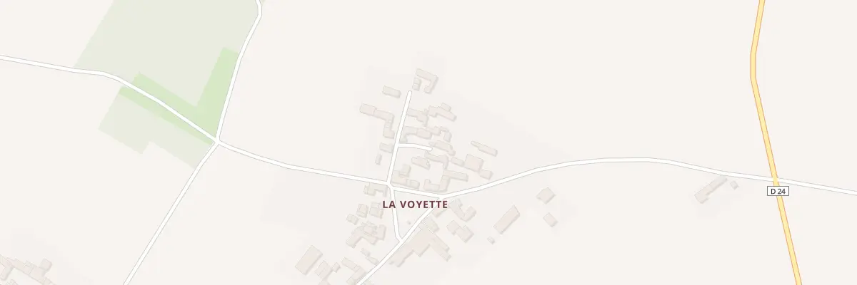 Plan du 28 La Voyette à Ceaux-en-Loudun