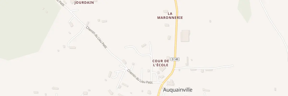 Plan du 105 Imp Bocagere (Auquainville) à Livarot-Pays-d’Auge