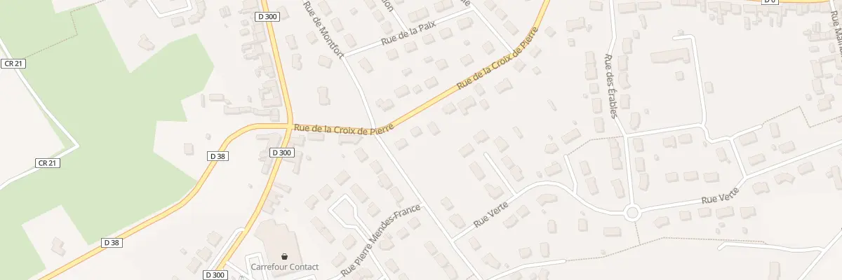Plan du 4 Rue La Croix de Pierre St Mars à Ballon-Saint Mars