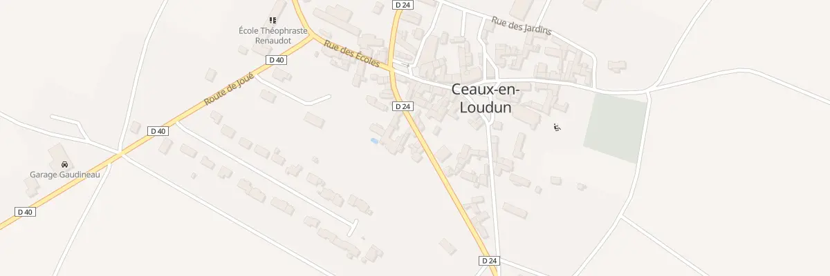 Plan du 14 Rue de la Polka à Ceaux-en-Loudun