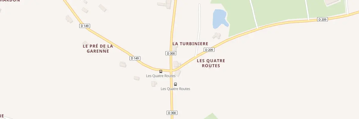 Plan du 5029 Les Quatre Routes à Joué-l’Abbé