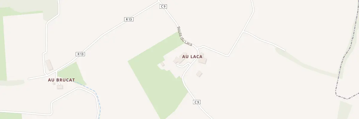 Plan du 3015 Rte du Laca à Lannepax