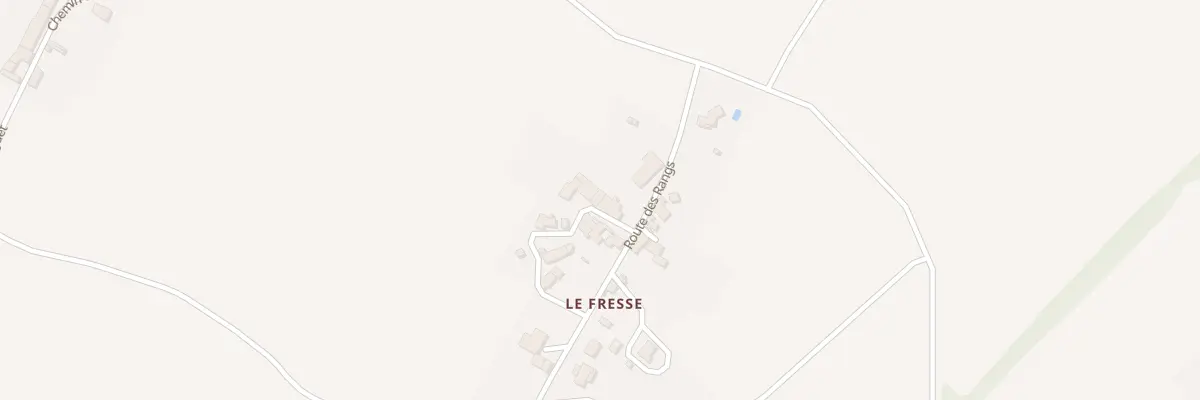 Plan du 5199 Le Fresse à Palluaud