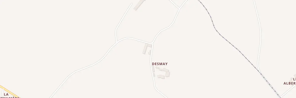 Plan du 2 Desmay à Berthegon
