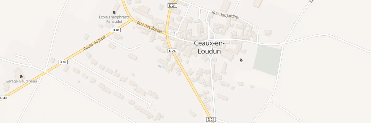 Plan du 7 Rue de la Polka à Ceaux-en-Loudun