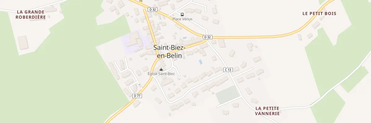 Plan du 8 Rte de Chardonneux à Saint-Biez-en-Belin
