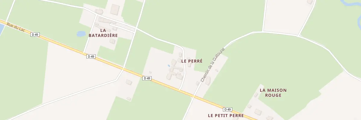 Plan du 7 Che du Perré à Rillé