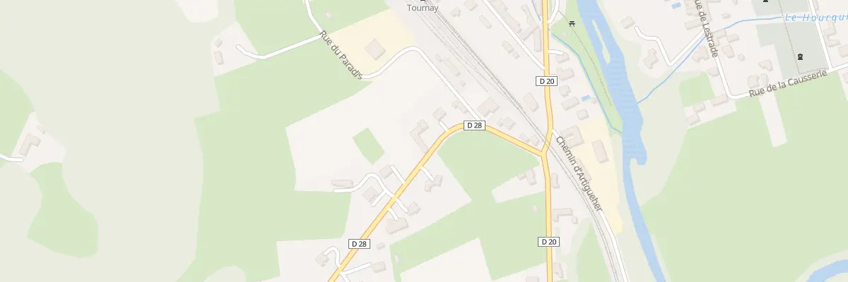 Plan du 6 Rue des Côteaux d’Arrêt à Tournay