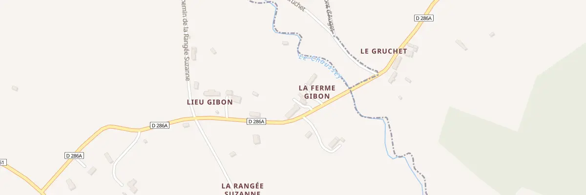 Plan du 479 Rte de la Ferme Gibon à Fierville-les-Parcs